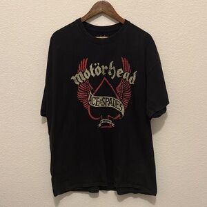 Motörhead Ace of Spades Black Graphic Tee Size XL